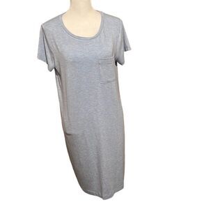 NWT Artisan Ny super soft T-shirt dress cover up lounger light blue